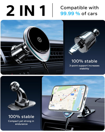 KPON Magsafe Car Phone Holder Charger