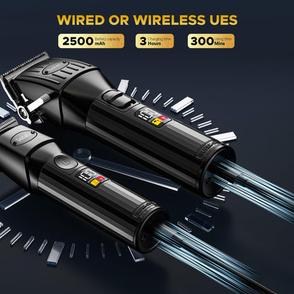 Cordless Hair Clippers Kit for Family Grooming