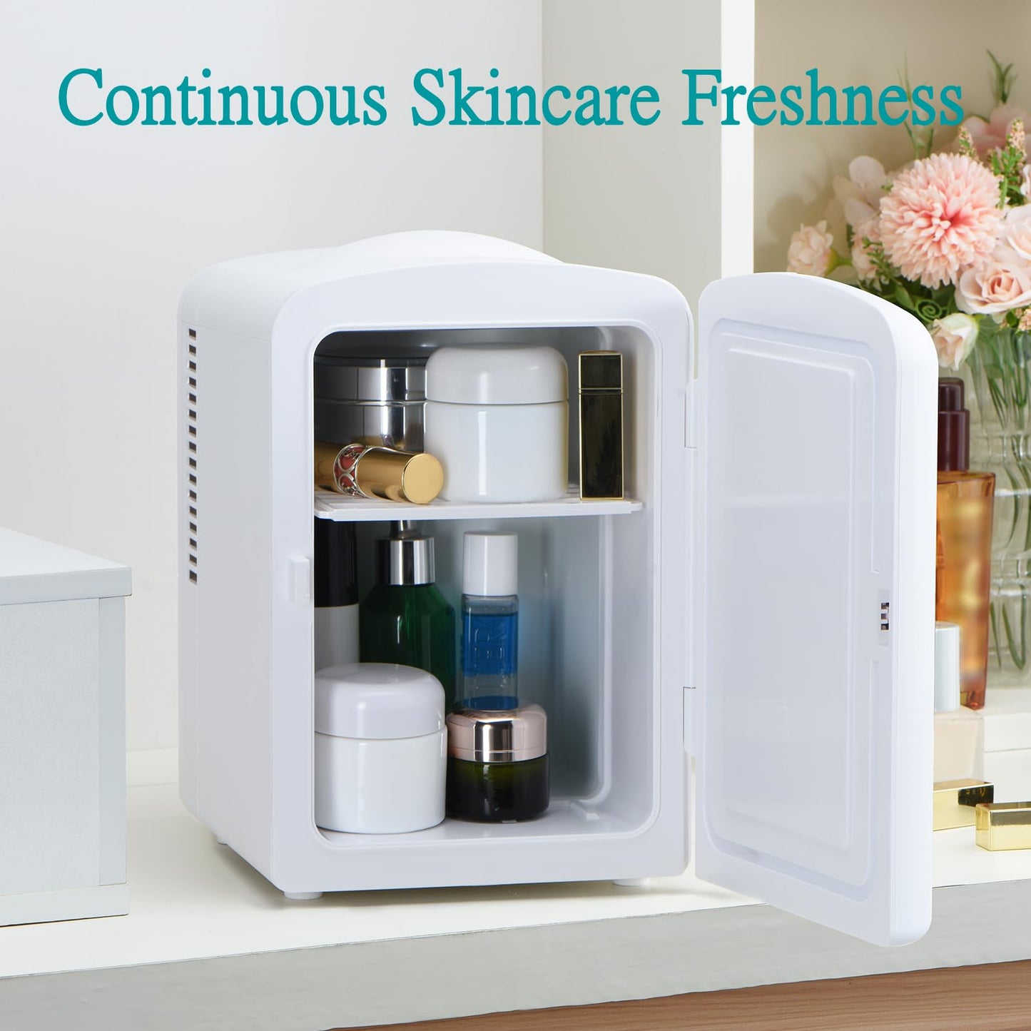 Iceblue Mini Skincare Fridge for Beauty Products