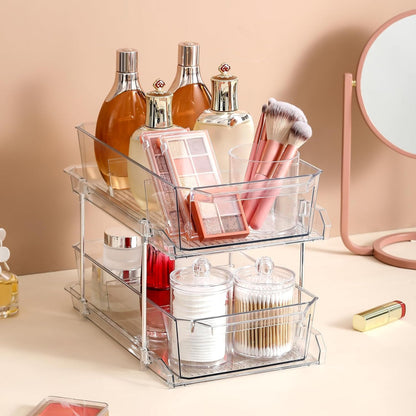 2-Tier Organizer for Kitchen & Bathroom Storage