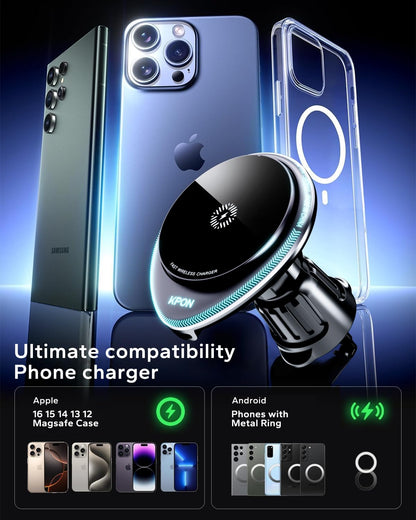 KPON Magsafe Car Phone Holder Charger