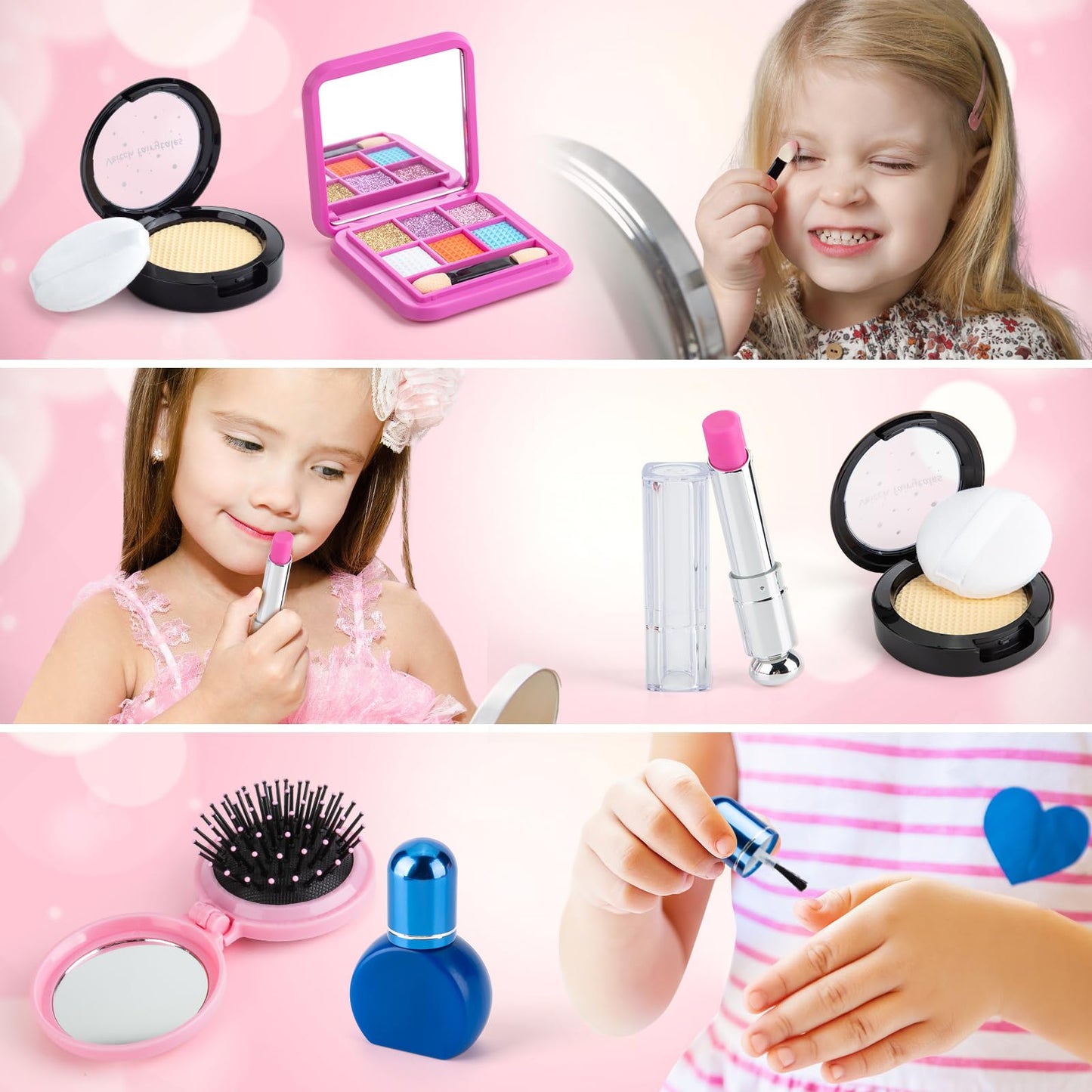 Play Purse Set for Little Girls - Toy Accessories