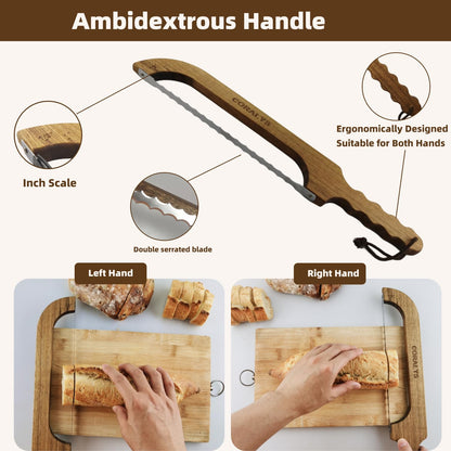 16.5” Bread Knife for Homemade Sourdough
