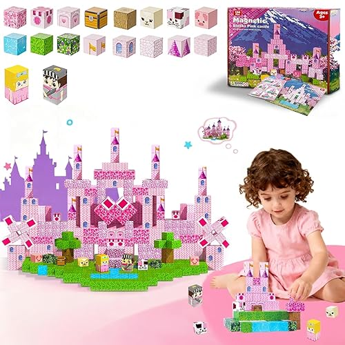 100 Piece Magnetic Building Blocks STEM Toy Set