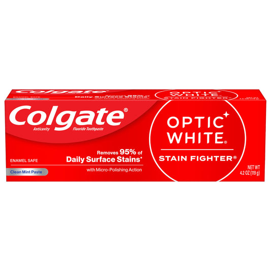 Colgate Whitening Toothpaste, Stain Fighter, 4.2 Oz
