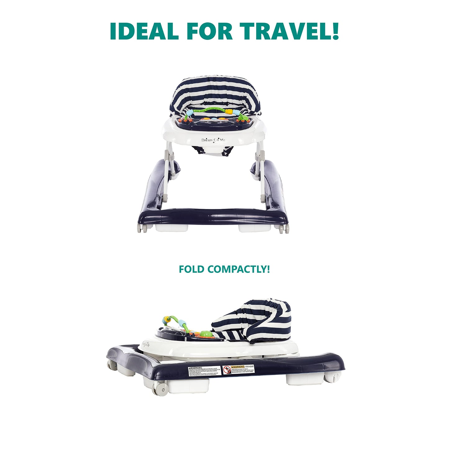 Dream On Me 2-in-1 Convertible Baby Walker