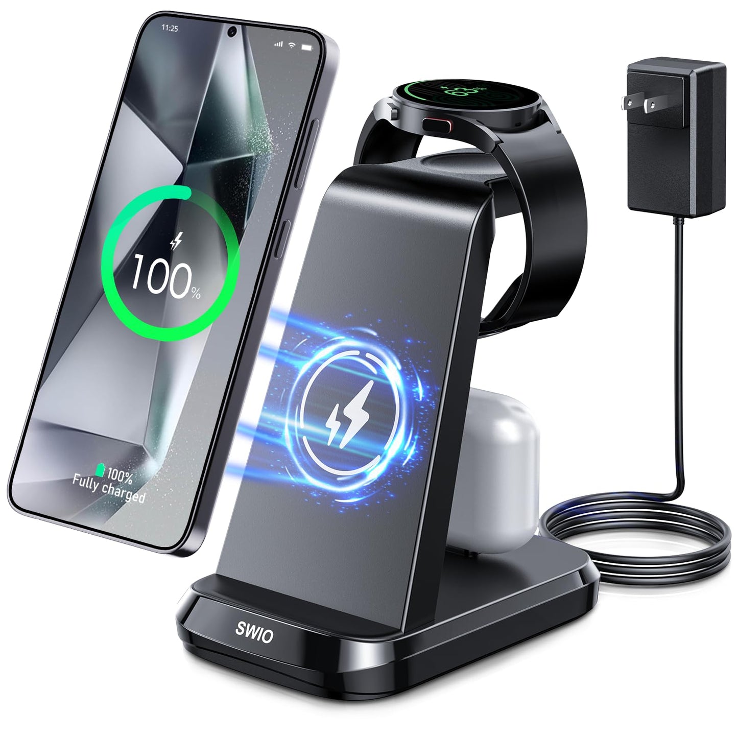 3 in 1 Wireless Charger for Samsung Devices