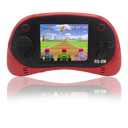 Kids Handheld Game Portable Video Game Player with 200 Games 16 Bit 2.5 Inch Screen Mini Retro Electronic Game Machine ,Best Gift for Child (Red)