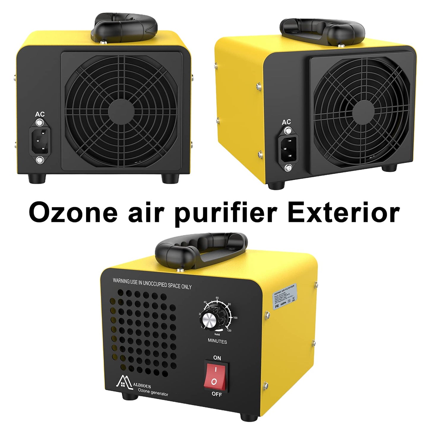 20,000mg/h Ozone Generator for Rooms & Cars