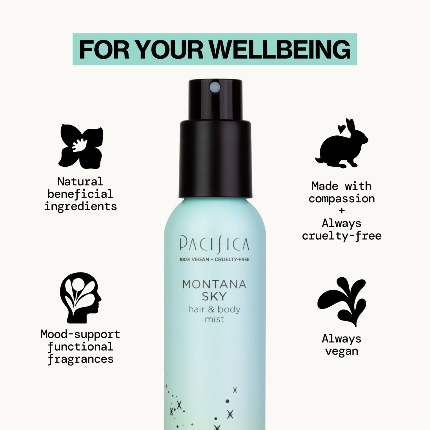 Pacifica Hair Mist & Body Spray - Montana Sky