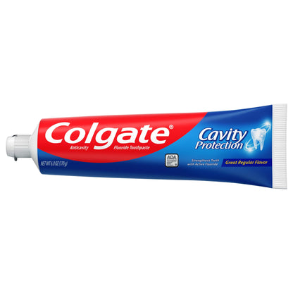 Colgate Fluoride Toothpaste, Cavity Protection, 3-Pack