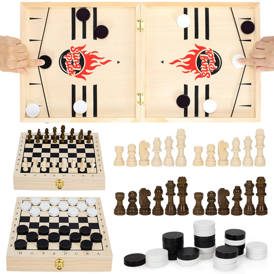 4 in 1 Foldable Slingshot Game Set