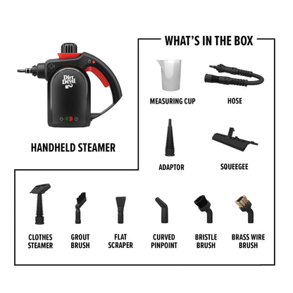 Dirt Devil 7-in-1 Portable Handheld Steamer