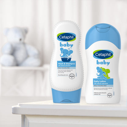 2 Pack Cetaphil Baby Wash & Shampoo 13.5oz