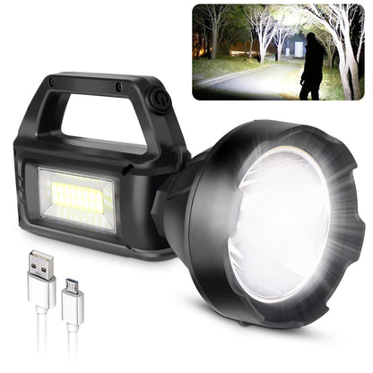 Foleto Rechargeable Handheld Flashlight 2 Pack
