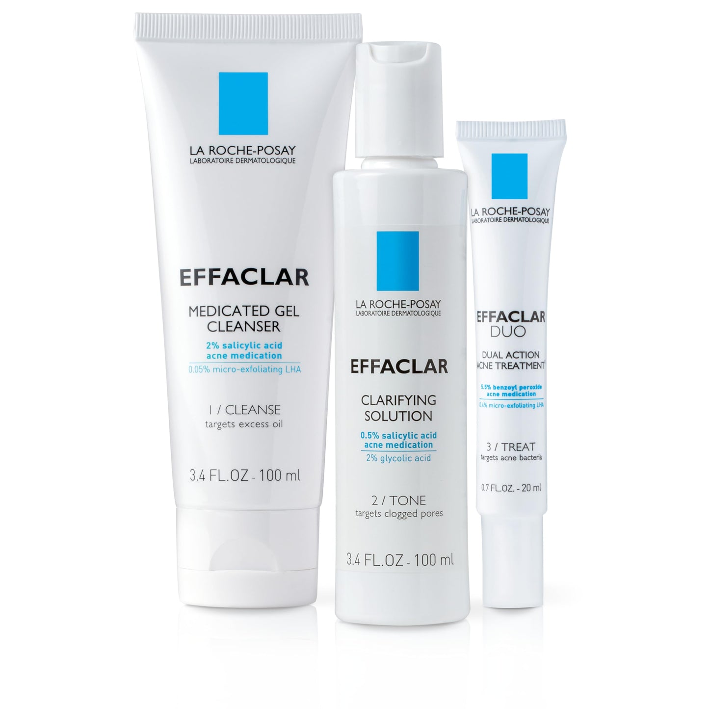 La Roche-Posay 3-Step Acne Treatment System