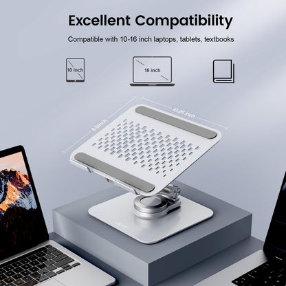 Acer Adjustable Laptop Stand with 360 Swivel Base