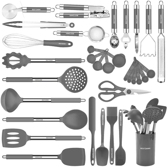 32pcs Non-Stick Silicone Kitchen Utensil Set