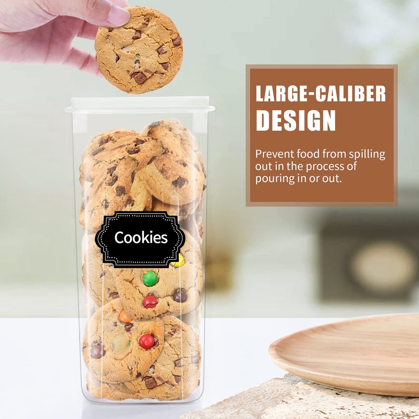 16 Pcs Airtight Food Storage Containers Set