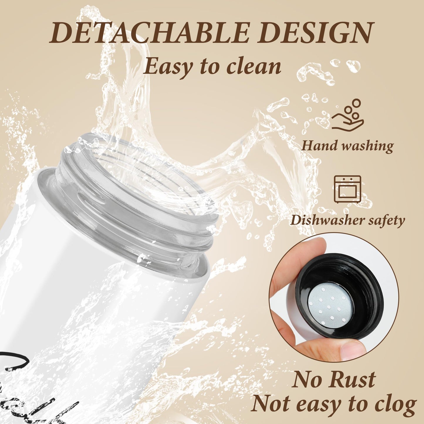 Salt and Pepper Shakers Set - Refillable Design