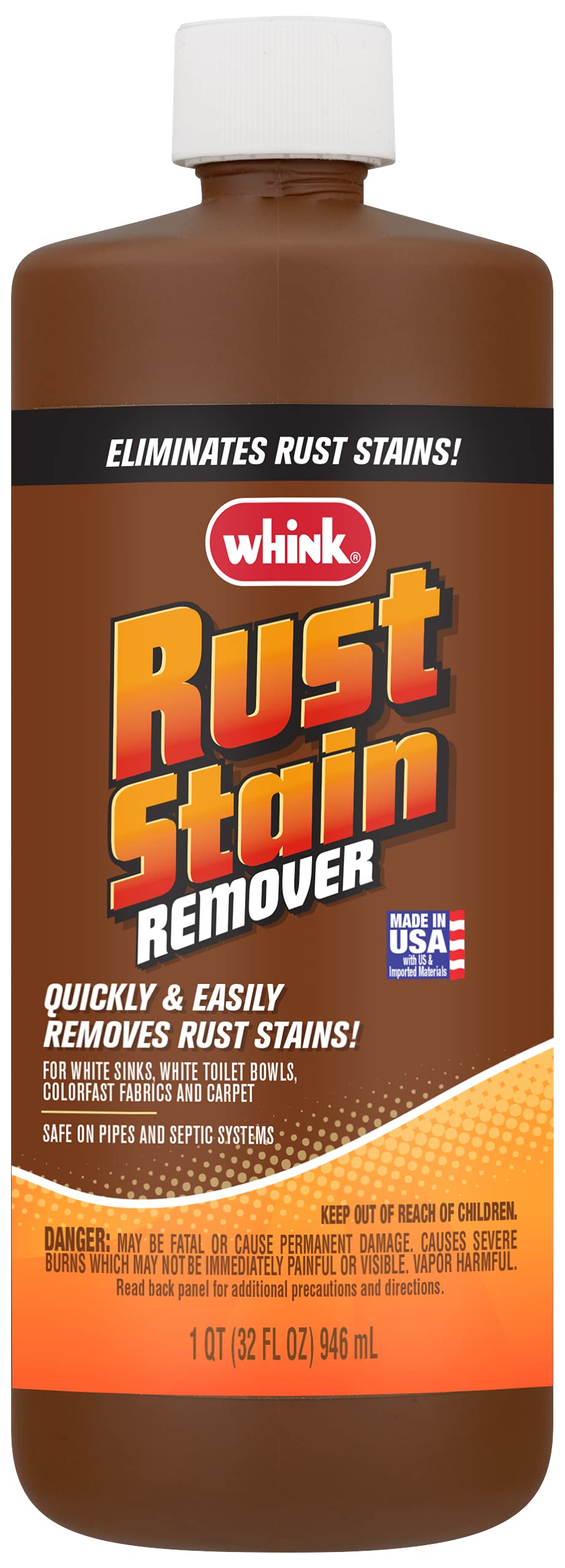 Rust-Oleum Heavy-Duty Rust Stain Remover, 32 oz