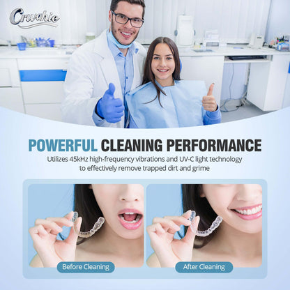 Ultrasonic Retainer Cleaner with Digital Timer