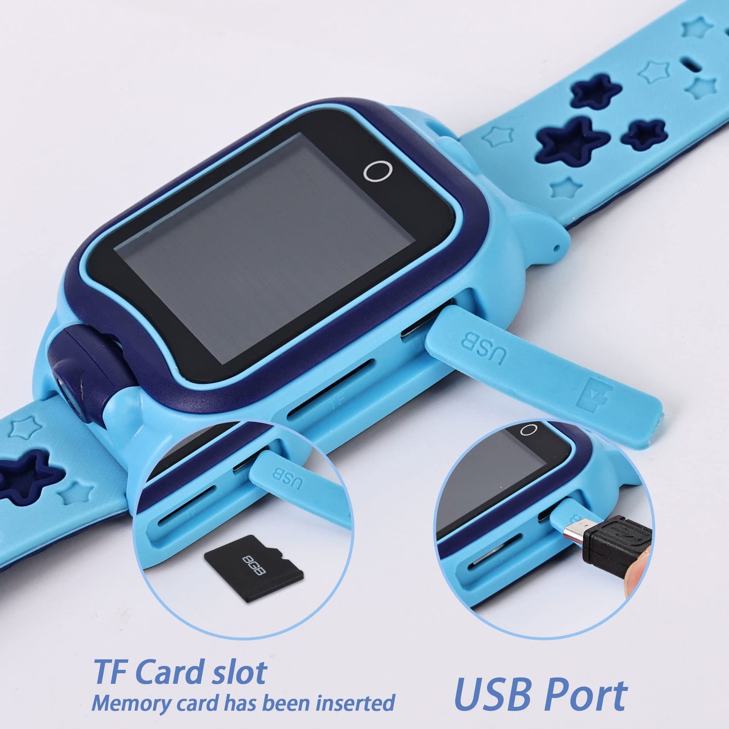 Rindol Kids Watch for Boy Toys for 5-8 Year Old Boys Touchscreen Toddler Watch MP3 Music Player Toy Christmast Gifts for Kids Age 6 7 8 9