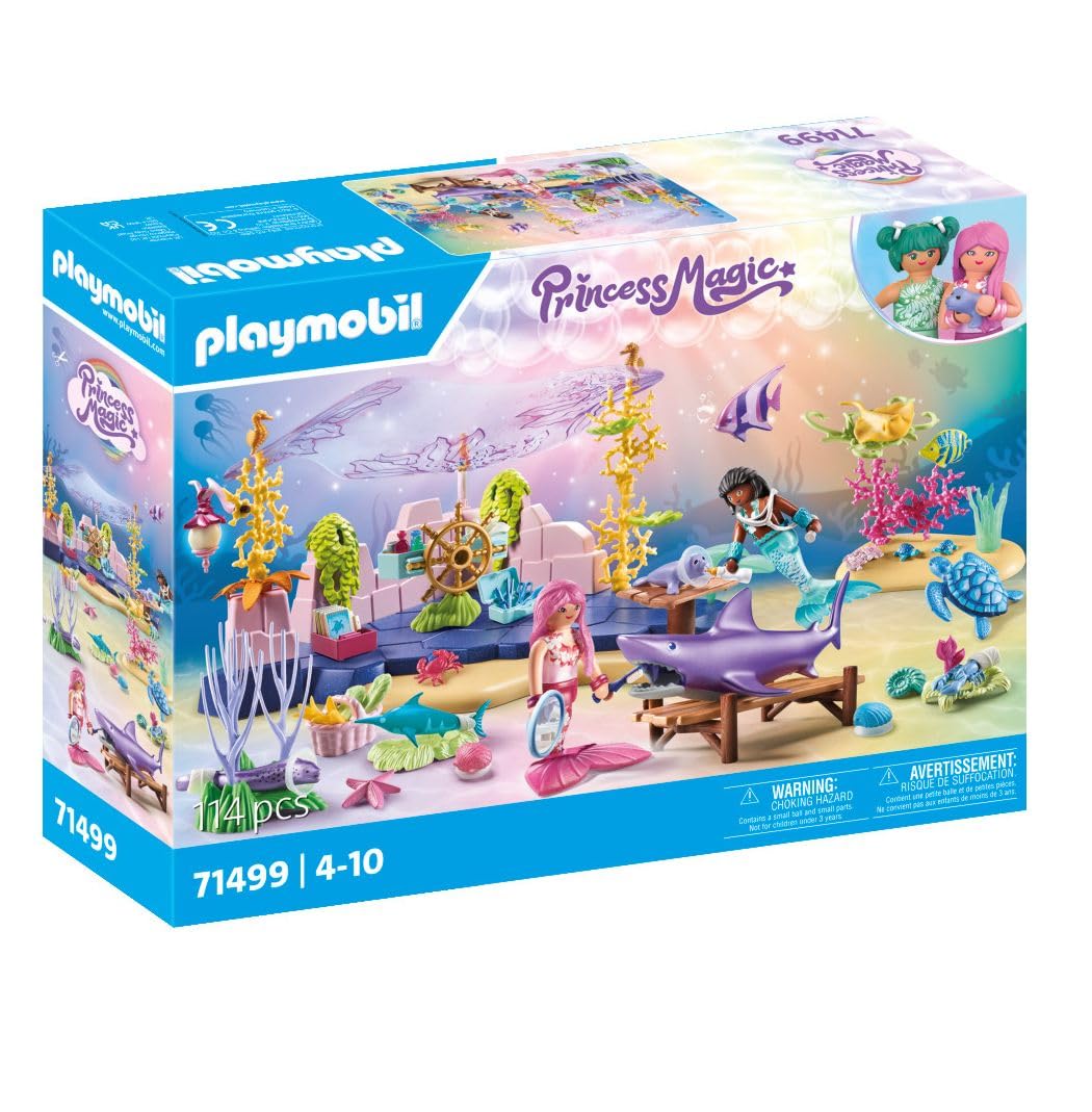 Playmobil Mermaid Animal Care Set for Kids