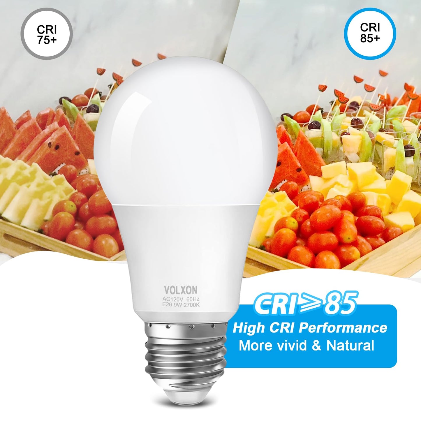 20 Pack Volxon LED Light Bulbs 60 Watt