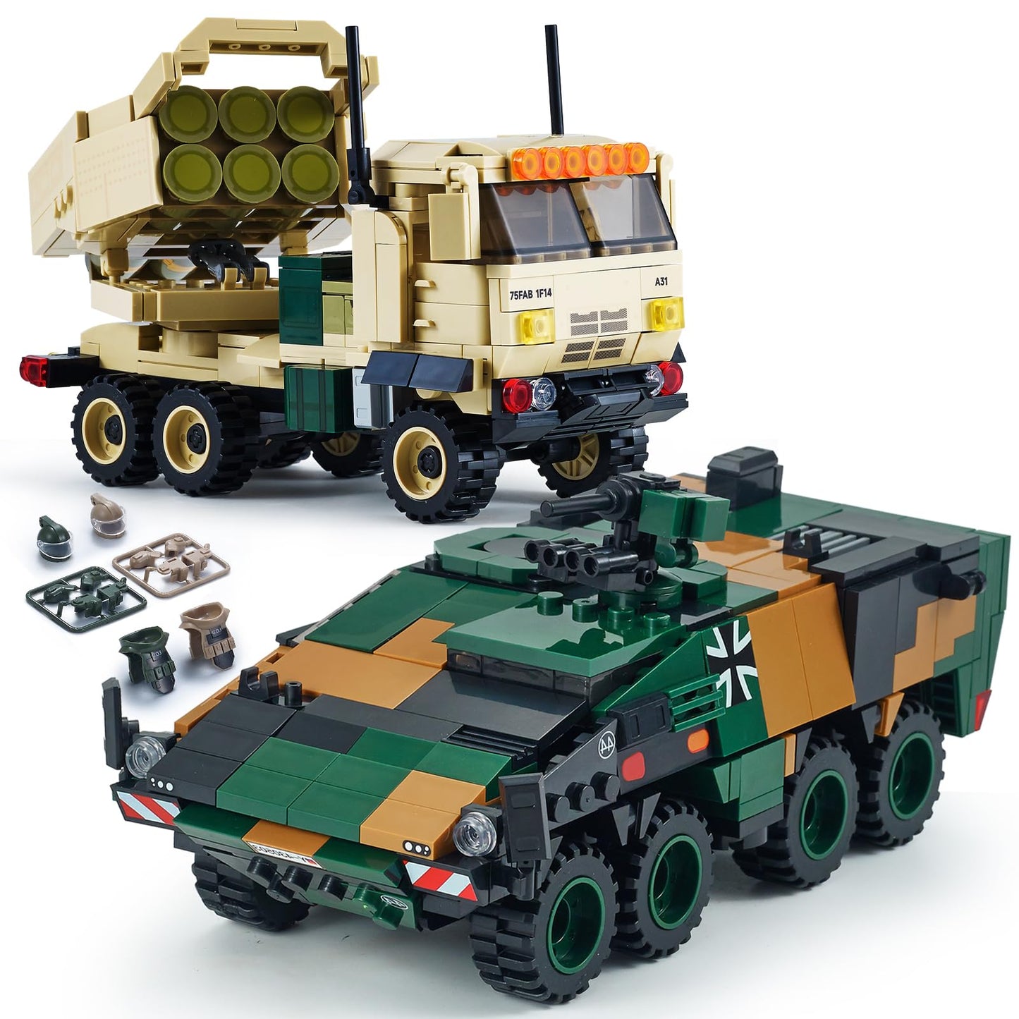 WW2 Military Building Sets for Lego Models