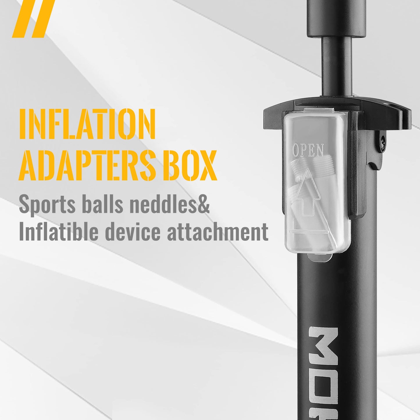 MOHEGIA Bike Floor Pump with Gauge, 160 PSI
