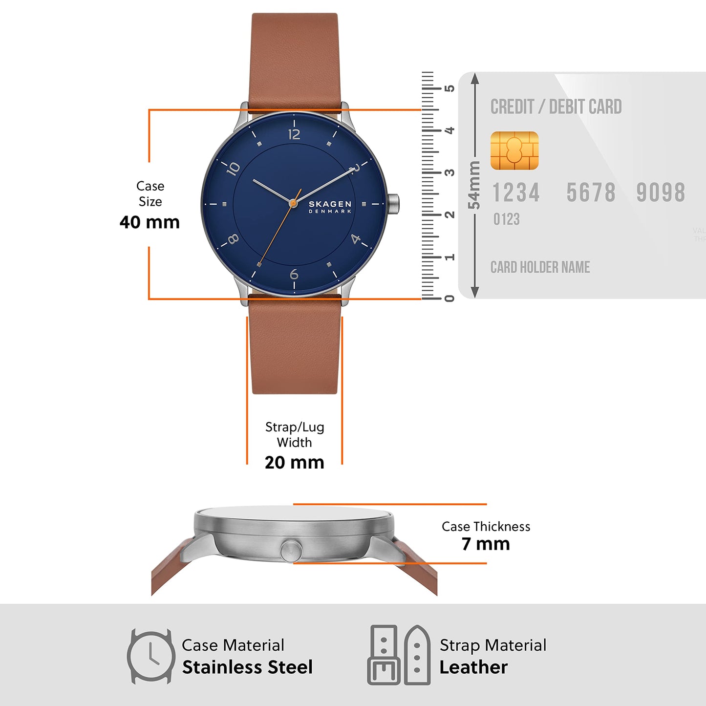 Skagen Men's Riis Quartz Watch