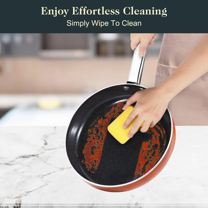 11-Piece Non-Stick Ceramic Cookware Set