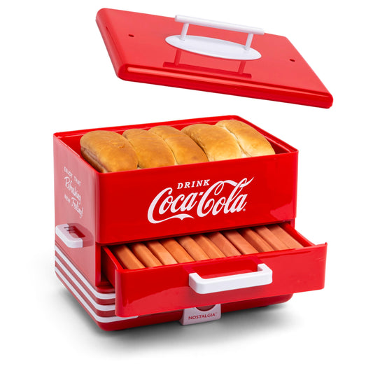 Nostalgia Diner-Style Hot Dog Steamer & Warmer