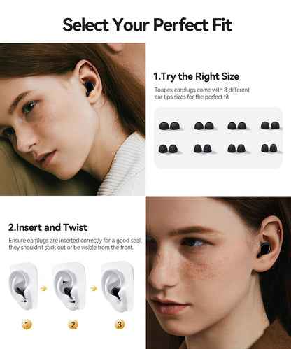 Noise Cancelling Ear Plugs for Sleeping