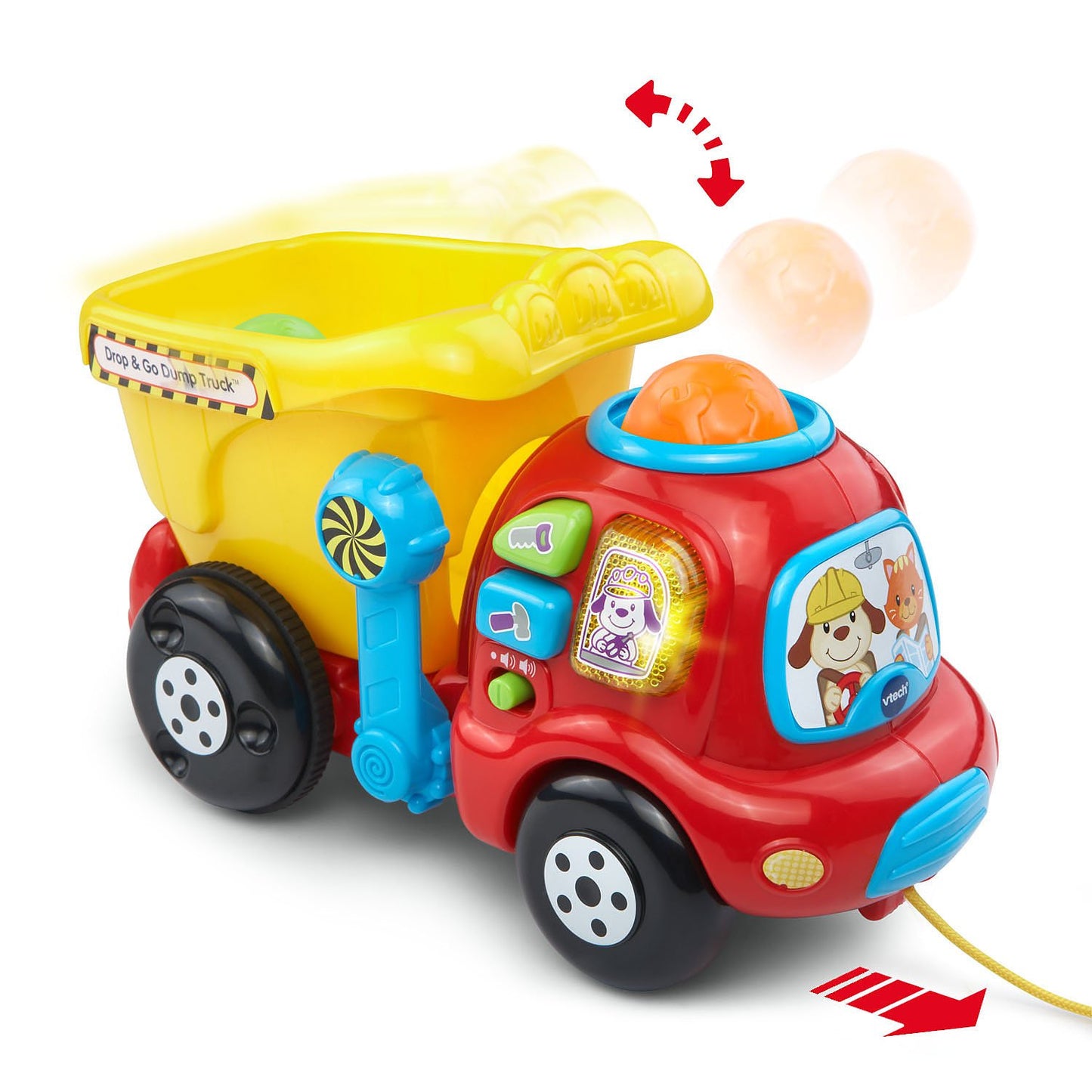 VTech Drop and Go Dump Truck Toy for Kids