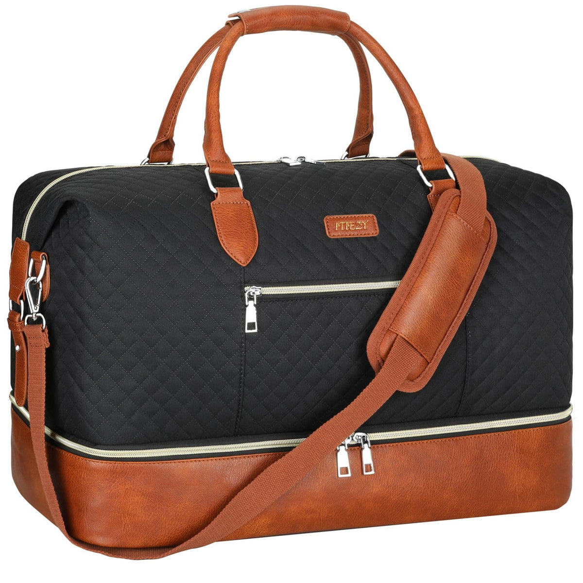 Weekender Duffel Bag with Shoe Compartment