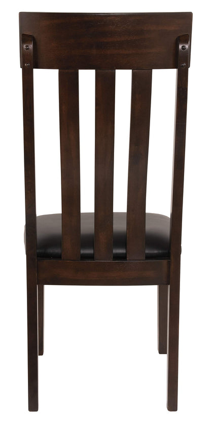 Ashley Haddigan Faux Leather Dining Chairs, 2 Count