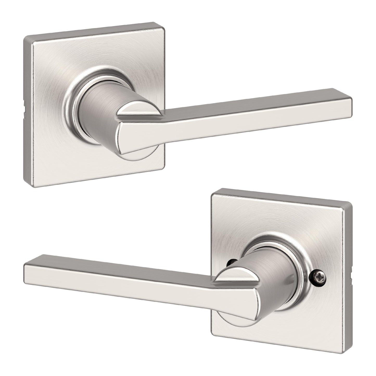 Kwikset Casey Satin Nickel Passage Door Lever