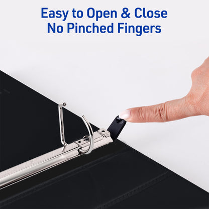 Avery Heavy-Duty 3 Ring Binders, 375 Sheets, 6-Pack