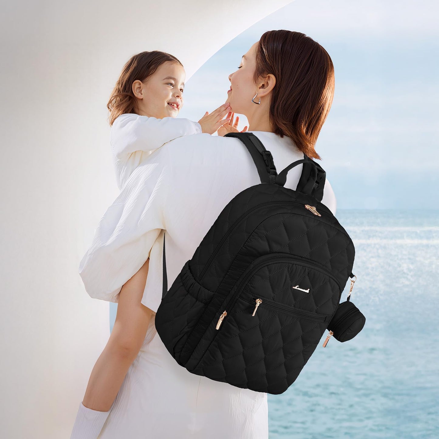 LOVEVOOK Diaper Bag Backpack with Insulated Pockets