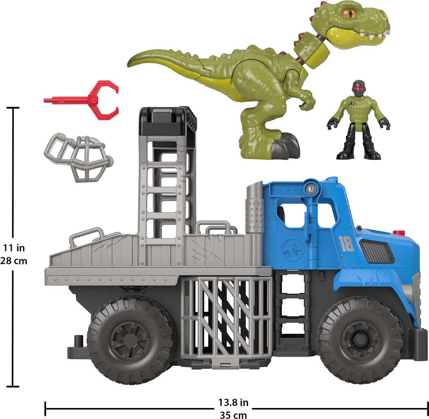 Fisher-Price Jurassic World Dino Hauler & T. Rex