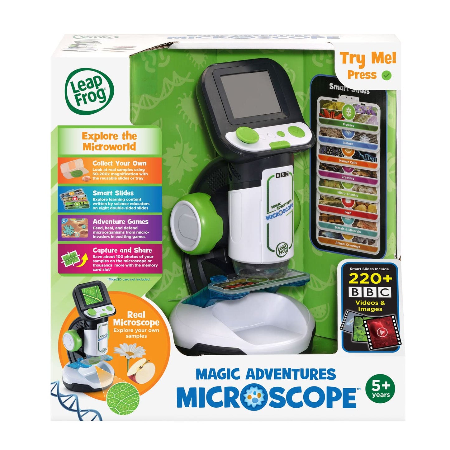 LeapFrog Magic Adventures Microscope for Kids