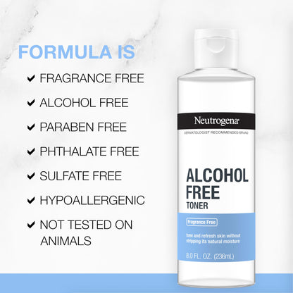 Neutrogena Alcohol-Free Gentle Face Toner 8 fl. oz