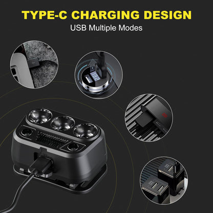 Ultra Bright LED Headlamp with Motion Sensor