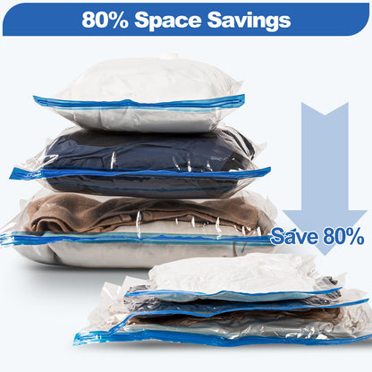 12 Pack VMstr Storage Bags with Hand Pump