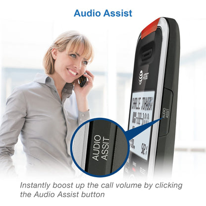 AT&T Cordless Phone with Answering Machine & Call Blocking