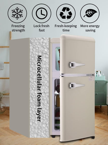 Refrigerator with Freezer Tymyp TY-FLS-80G