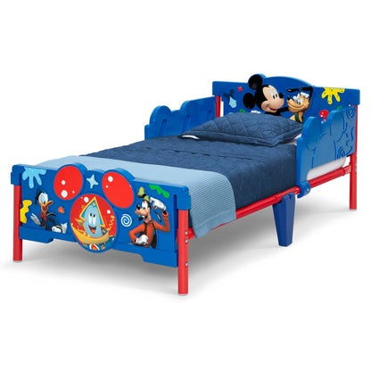 Delta Children Mickey Mouse 3D Toddler Bed, Blue