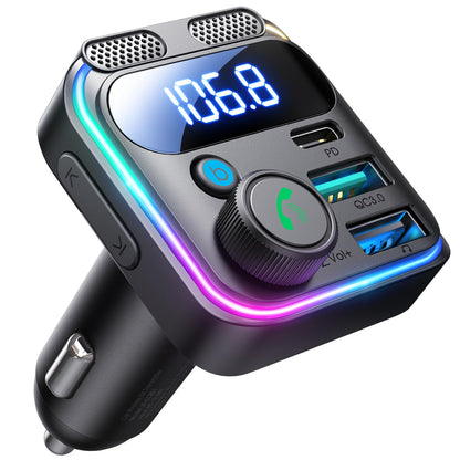 JOYROOM Bluetooth FM Transmitter Car Charger